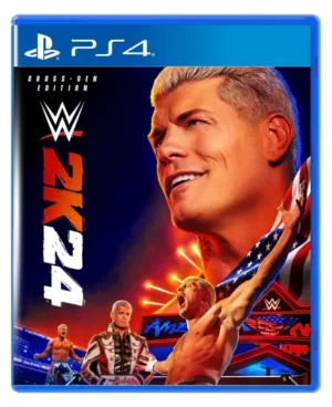 WWE 2K24 EDIÇÃO DIGITAL CROSS-GEN PARA PS4