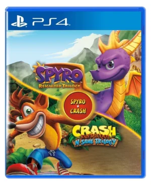 PACOTE DE JOGO SPYRO + CRASH REMASTERED PARA PS4