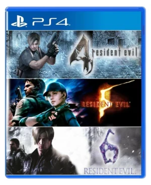 PACOTE TRIPLO RESIDENT EVIL PARA PS4